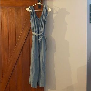 Loft Denim jumpsuit. Great for petites!